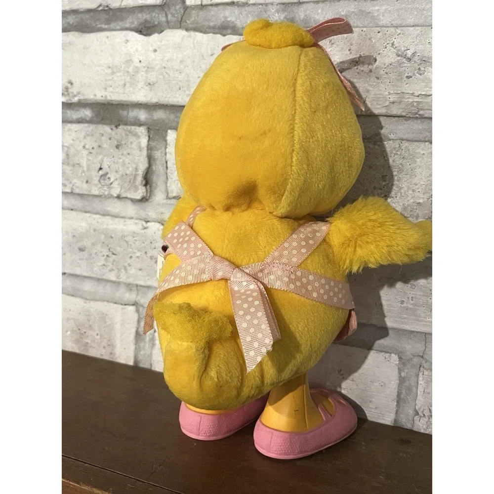 VINTAGE HALLMARK CRAYOLA DAFFADILLY YELLOW DUCK‎ STUFFED PLUSH CIRCA 1990